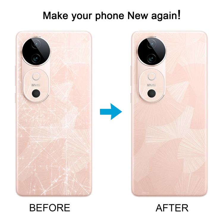 For vivo S19 OEM Battery Back Cover(Black)