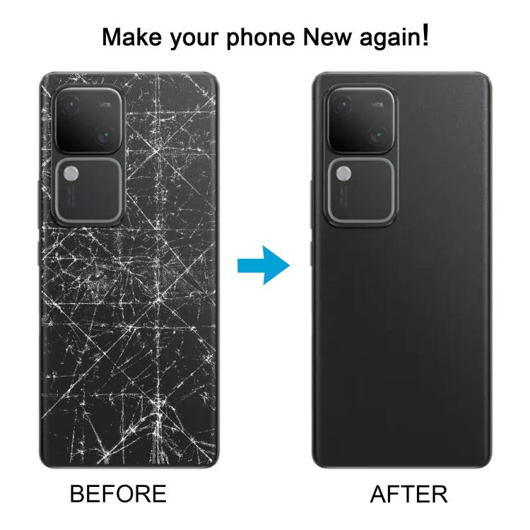 For vivo S18 Pro OEM Battery Back Cover(Black)