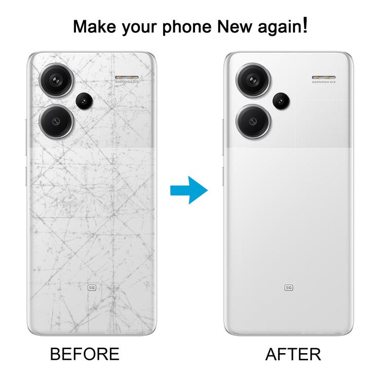 For Xiaomi Redmi Note 13 Pro+ 5G OEM Battery Back Cover(White)