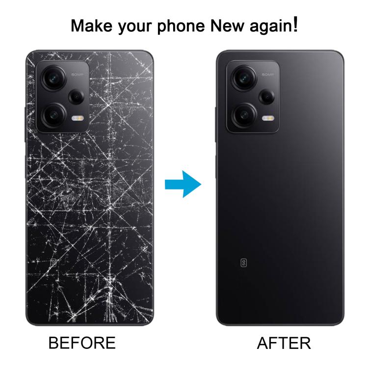 For Xiaomi Redmi Note 12 Pro 5G OEM Battery Back Cover(Blue)