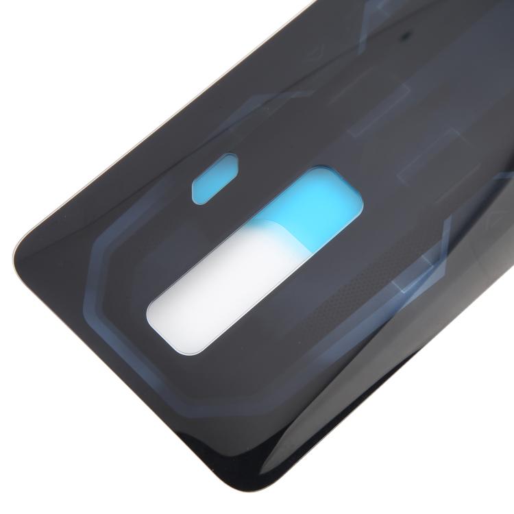 For ZTE nubia Red Magic 7 NX679J Glass Battery Back Cover(Black) - For ZTE by PMC TechLife | Online Shopping South Africa | PMC TechLife | Buy Now Pay Later Mobicred
