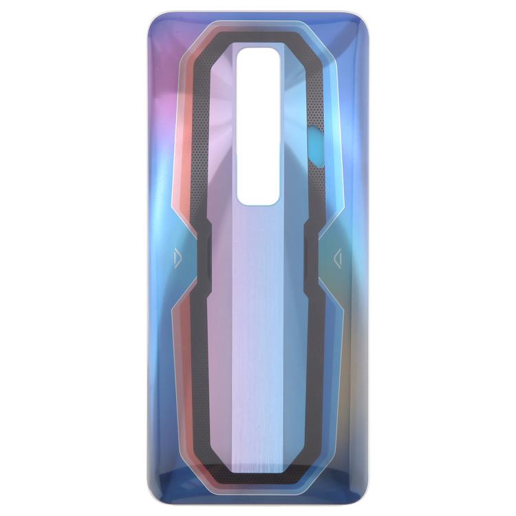 For ZTE nubia Red Magic 7 NX679J Glass Battery Back Cover(Neon) - For ZTE by PMC TechLife | Online Shopping South Africa | PMC TechLife | Buy Now Pay Later Mobicred