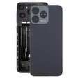 For ZTE Axon 50 Lite 8050 Glass Battery Back Cover with Middle Frame / Camera Lens Cover(Black) - For ZTE by PMC TechLife | Online Shopping South Africa | PMC TechLife | Buy Now Pay Later Mobicred