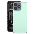 For ZTE Axon 50 Lite 8050 Glass Battery Back Cover with Middle Frame / Camera Lens Cover(Green) - For ZTE by PMC TechLife | Online Shopping South Africa | PMC TechLife | Buy Now Pay Later Mobicred