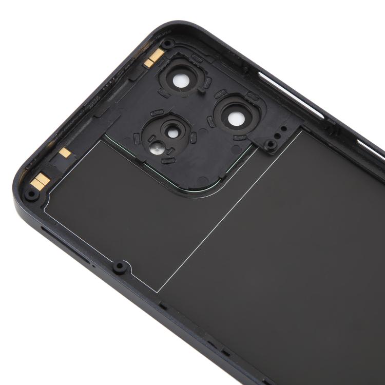 For ZTE Axon 50 Lite 8050 Glass Battery Back Cover with Middle Frame / Camera Lens Cover(Green)