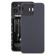 For ZTE Axon 50 Lite 8050 Glass Battery Back Cover(Black) - For ZTE by PMc TechLife | Online Shopping South Africa | PMc TechLife | Buy Now Pay Later Mobicred