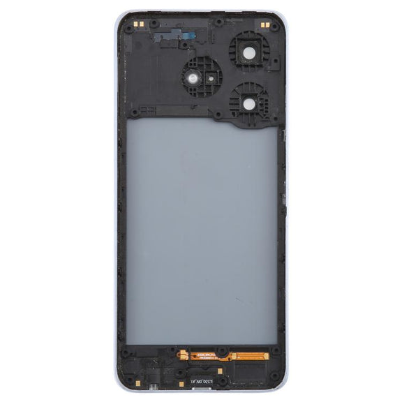 For ZTE Axon 60 Lite Z2356 Glass Battery Back Cover with Middle Frame / Camera Lens Cover(Purple)