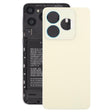 For ZTE Axon 60 Lite Glass Battery Back Cover with Adhesive(Gold) - For ZTE by PMC TechLife | Online Shopping South Africa | PMC TechLife | Buy Now Pay Later Mobicred
