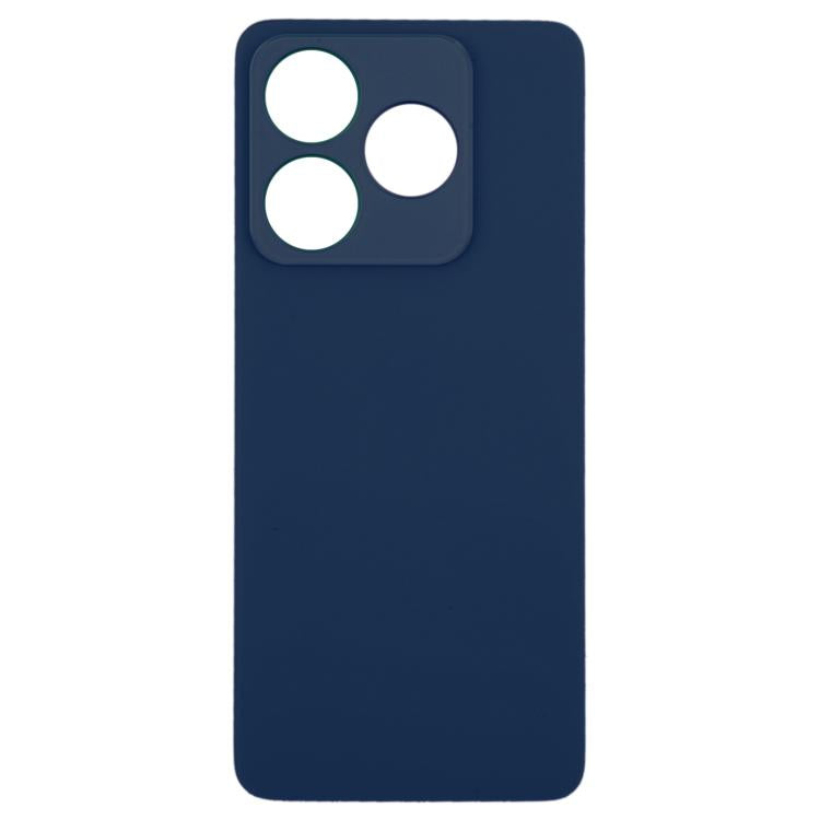 For ZTE Axon 60 Lite Glass Battery Back Cover with Adhesive(Blue) - For ZTE by PMC TechLife | Online Shopping South Africa | PMC TechLife | Buy Now Pay Later Mobicred