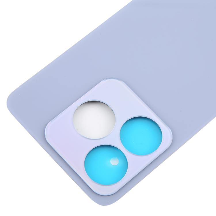 For ZTE Axon 60 Lite Glass Battery Back Cover with Adhesive(Purple) - For ZTE by PMC TechLife | Online Shopping South Africa | PMC TechLife | Buy Now Pay Later Mobicred