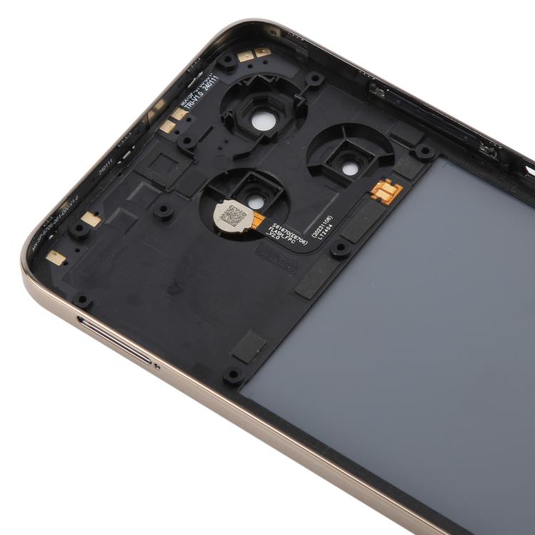 For ZTE Axon 60 / V60 Z2356 Glass Battery Back Cover with Middle Frame / Camera Lens Cover(Purple) - For ZTE by PMC TechLife | Online Shopping South Africa | PMC TechLife | Buy Now Pay Later Mobicred