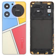 For ZTE nubia Music Z2353 Glass Battery Back Cover with Middle Frame / Camera Lens Cover(Multicolour) - For ZTE by PMC TechLife | Online Shopping South Africa | PMC TechLife | Buy Now Pay Later Mobicred