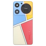 For ZTE nubia Music Z2353 Glass Battery Back Cover with Middle Frame / Camera Lens Cover(Multicolour)