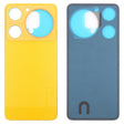 For ZTE nubia Music Z2353 Glass Battery Back Cover with Adhesive(Yellow) - For ZTE by PMC TechLife | Online Shopping South Africa | PMC TechLife | Buy Now Pay Later Mobicred