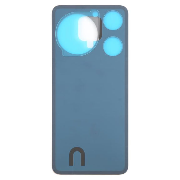 For ZTE nubia Music Z2353 Glass Battery Back Cover with Adhesive(Yellow)