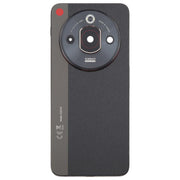 For ZTE nubia Focus Pro Z2351N Glass Battery Back Cover with Middle Frame / Camera Lens Cover(Black)