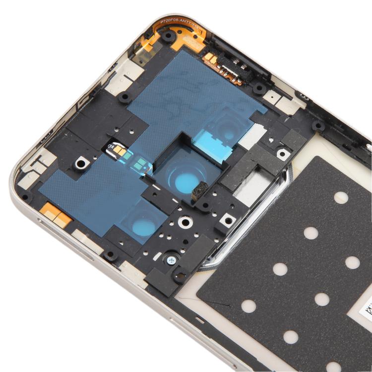 For ZTE nubia Focus Pro Z2351N Leather Battery Back Cover with Middle Frame / Camera Lens Cover(Gold)