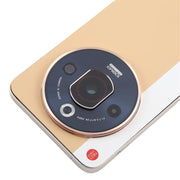 For ZTE nubia Focus Pro Z2351N Leather Battery Back Cover with Middle Frame / Camera Lens Cover(Gold)