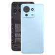 For ZTE Blade V50 Vita Battery Back Cover with Camera Lens Cover(Blue) - For ZTE by PMC TechLife | Online Shopping South Africa | PMC TechLife | Buy Now Pay Later Mobicred