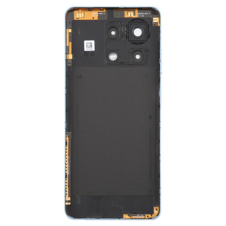 For ZTE Blade V50 Vita Battery Back Cover with Camera Lens Cover(Blue)