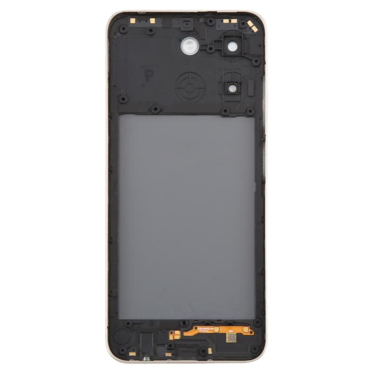 For ZTE Blade A55 Z2450 Battery Back Cover with Middle Frame / Camera Lens Cover(Orange) - For ZTE by PMC TechLife | Online Shopping South Africa | PMC TechLife | Buy Now Pay Later Mobicred