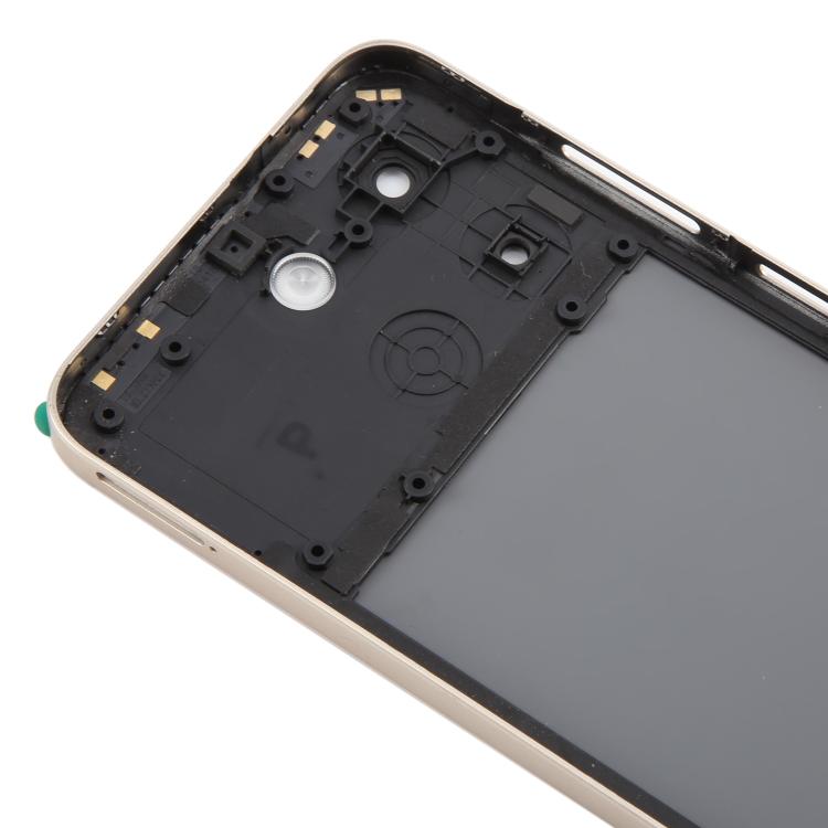 For ZTE Blade A55 Z2450 Battery Back Cover with Middle Frame / Camera Lens Cover(Orange) - For ZTE by PMC TechLife | Online Shopping South Africa | PMC TechLife | Buy Now Pay Later Mobicred