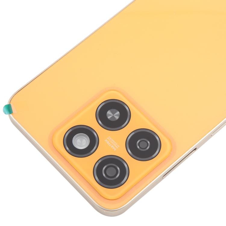 For ZTE Blade A55 Z2450 Battery Back Cover with Middle Frame / Camera Lens Cover(Orange) - For ZTE by PMC TechLife | Online Shopping South Africa | PMC TechLife | Buy Now Pay Later Mobicred