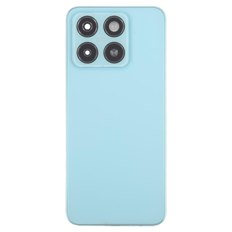 For ZTE Blade A55 Z2450 Battery Back Cover with Middle Frame / Camera Lens Cover(Green) - For ZTE by PMC TechLife | Online Shopping South Africa | PMC TechLife | Buy Now Pay Later Mobicred