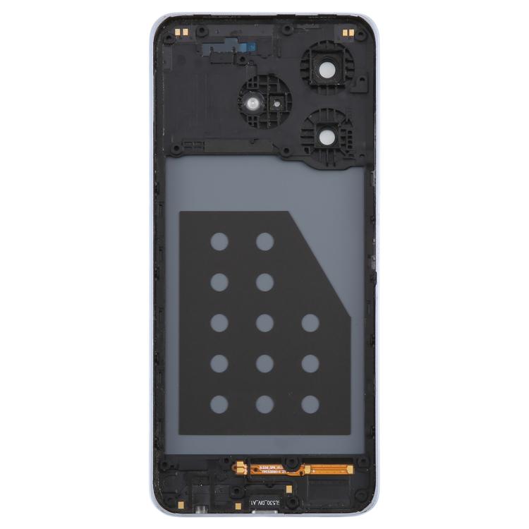 For ZTE Blade V60 Design Z2350 Glass Battery Back Cover with Middle Frame / Camera Lens Cover(Gold)