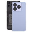 For ZTE Blade V60 Design Z2350 Glass Battery Back Cover with Middle Frame / Camera Lens Cover(Purple) - For ZTE by PMC TechLife | Online Shopping South Africa | PMC TechLife | Buy Now Pay Later Mobicred