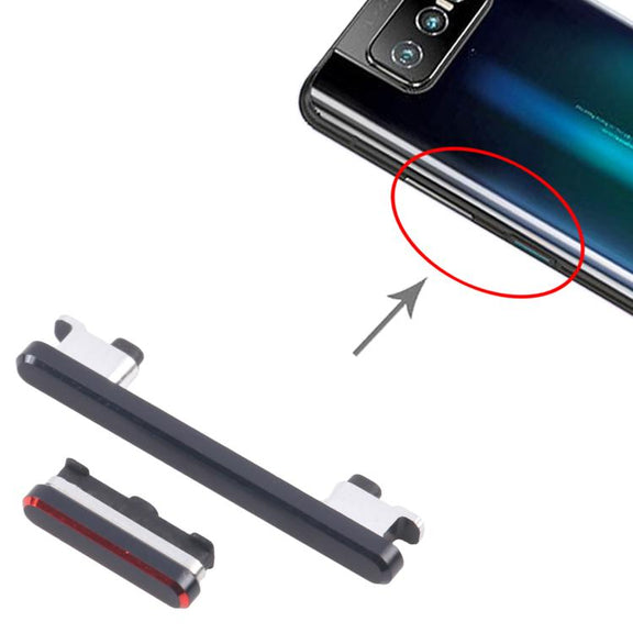 For Asus ROG Phone 7 AI2205_C Power Button and Volume Control Button (Red)