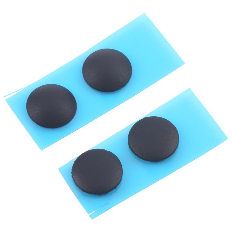 For Microsoft Surface Laptop 3 / 4 / 5 1872 1868 1952 1867 1950 4 in 1 Bottom Case Rubber Mats (Black) - Microsoft Spare Parts by PMc TechLife | Online Shopping South Africa | PMc TechLife | Buy Now Pay Later Mobicred