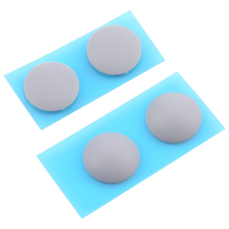 For Microsoft Surface Laptop 3 / 4 / 5 1872 1868 1952 1867 1950 4 in 1 Bottom Case Rubber Mats (Silver) - Microsoft Spare Parts by PMc TechLife | Online Shopping South Africa | PMc TechLife | Buy Now Pay Later Mobicred