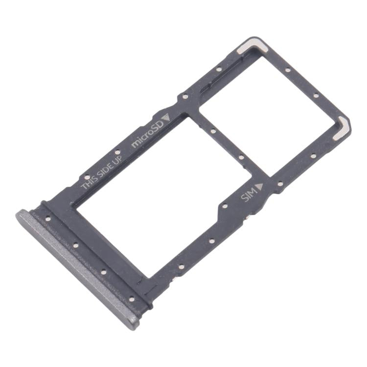 For Nokia C110 Original SIM Card Tray + Micro SD Card Tray (Black) - Card Tray by PMc TechLife | Online Shopping South Africa | PMc TechLife | Buy Now Pay Later Mobicred