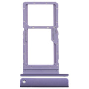 For Nokia G42 Original SIM Card Tray + SIM Card Tray / Micro SD Card Tray (Purple)