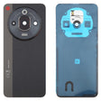 For ZTE nubia Focus Pro Z2351N Glass Battery Back Cover with Adhesive / Camera Lens Cover(Black) - For ZTE by PMC TechLife | Online Shopping South Africa | PMC TechLife | Buy Now Pay Later Mobicred