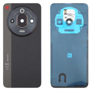 For ZTE nubia Focus Pro Z2351N Glass Battery Back Cover with Adhesive / Camera Lens Cover(Black)