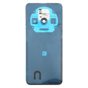 For ZTE nubia Focus Pro Z2351N Glass Battery Back Cover with Adhesive / Camera Lens Cover(Black)