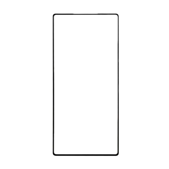 For ZTE Nubia Z70 Ultra NX733J NX736J Front Screen Outer Glass Lens with OCA Optically Clear Adhesive (Black)