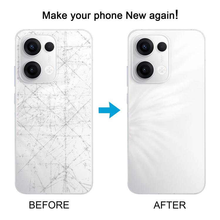 For OPPO Reno13 Original Battery Back Cover with Camera Lens Cover(Baby Blue)