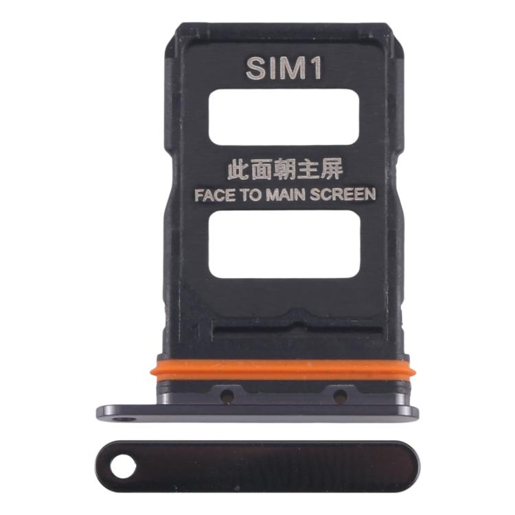 For Xiaomi Mix Flip Original SIM Card Tray + SIM Card Tray (Black) - Card Tray by PMc TechLife | Online Shopping South Africa | PMc TechLife | Buy Now Pay Later Mobicred