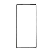For ZTE Nubia Red Magic 10 Pro NX789J Front Screen Outer Glass Lens with OCA Optically Clear Adhesive (Black)