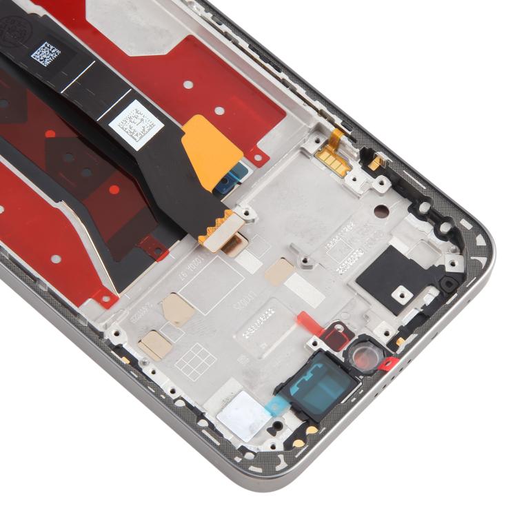 For Honor 300 Original LCD Screen Digitizer Full Assembly with Frame (Grey)