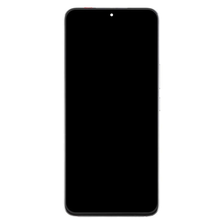 For Honor 300 Original LCD Screen Digitizer Full Assembly with Frame (Silver)
