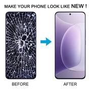 For Honor 300 Original LCD Screen Digitizer Full Assembly with Frame (Silver)