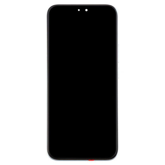 For Honor X60i Original LCD Screen Digitizer Full Assembly with Frame (Blue)