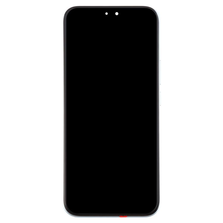 For Honor X60i Original LCD Screen Digitizer Full Assembly with Frame (Blue)