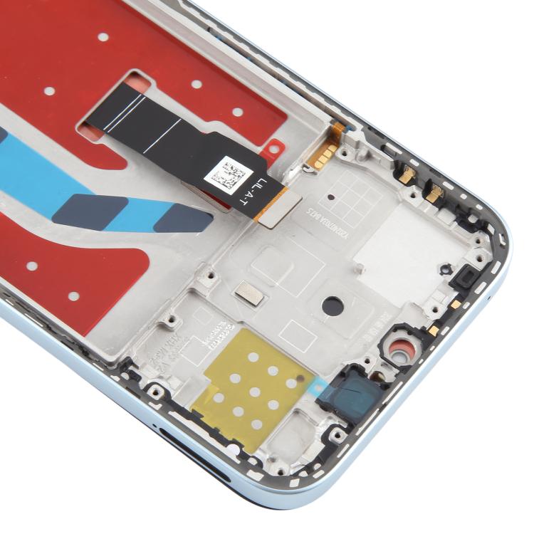 For Honor X60i Original LCD Screen Digitizer Full Assembly with Frame (Blue)