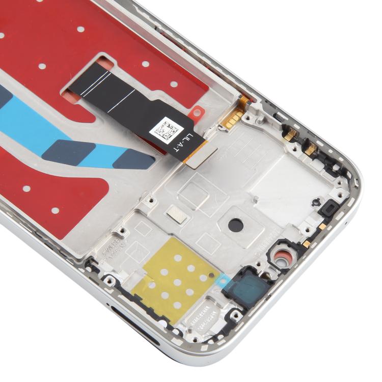 For Honor X60i Original LCD Screen Digitizer Full Assembly with Frame (Silver) - LCD Screen by PMc TechLife | Online Shopping South Africa | PMc TechLife | Buy Now Pay Later Mobicred