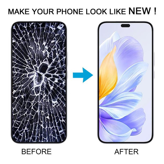 For Honor X60i Original LCD Screen Digitizer Full Assembly with Frame (Blue)
